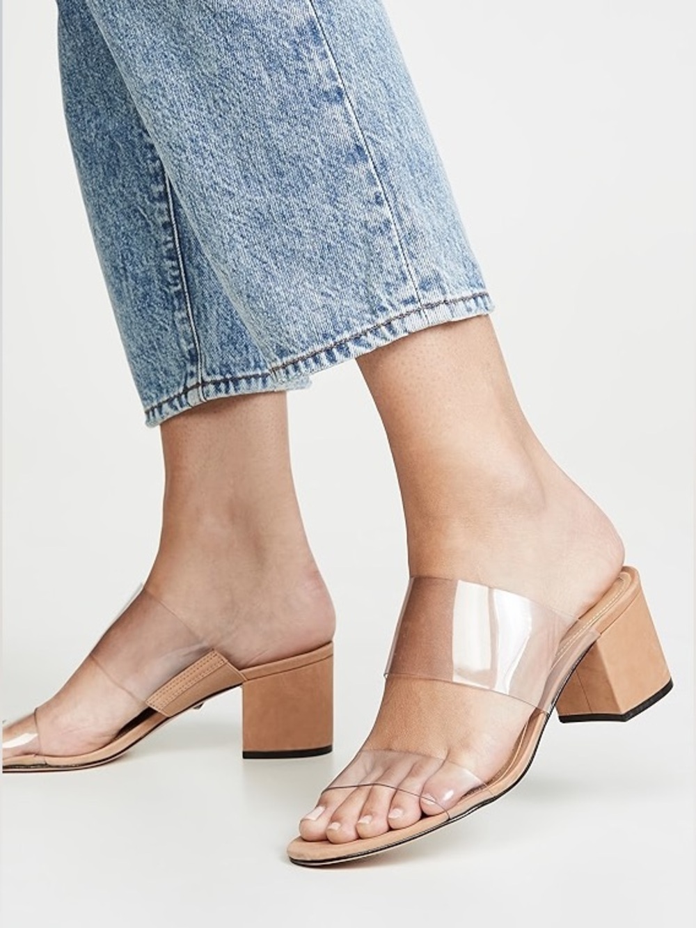SCHUTZ Victorie Sandals in Honey Beige